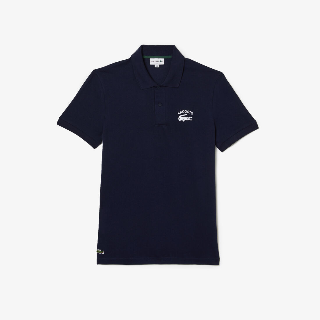 Lacoste Branded Stretch Mini Piqué Polo Shirts Herren Navy Blau | AHRX-46730