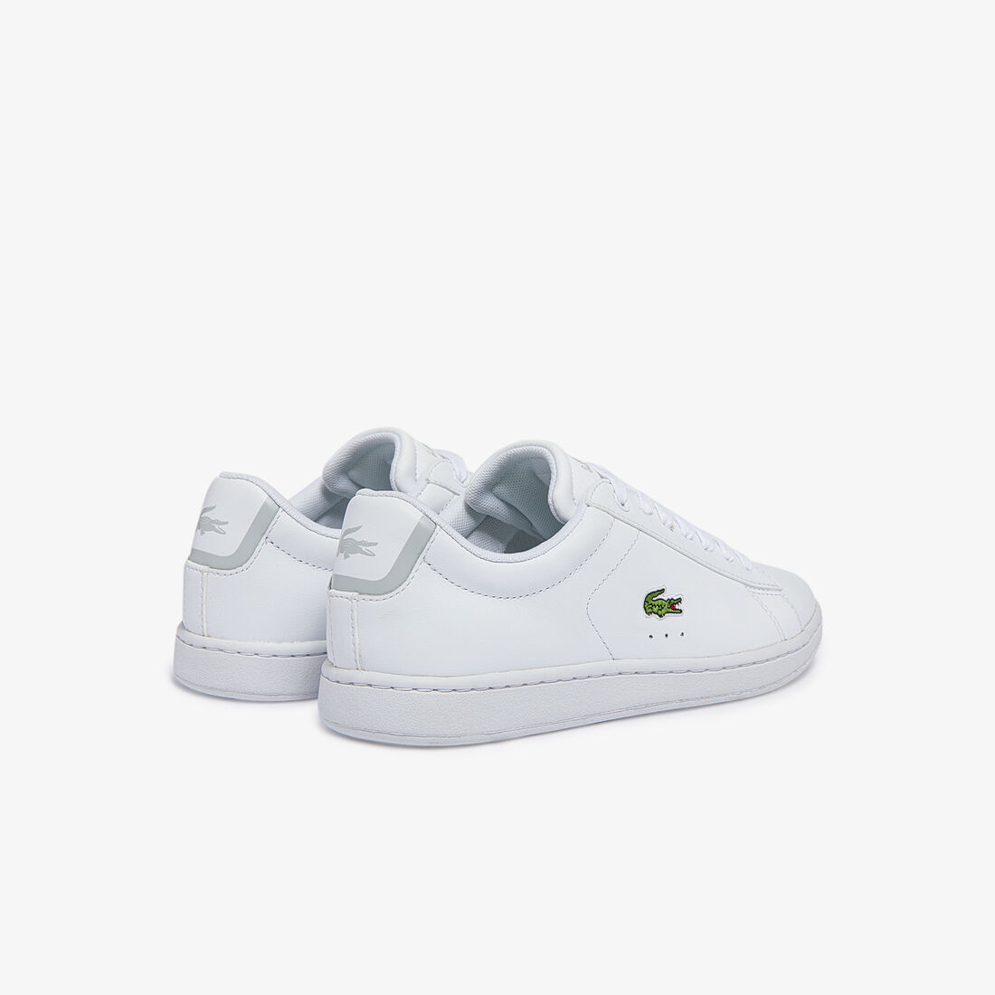 Lacoste Carnaby Evo Bl Leder And Synthetik Sneakers Damen Weiß | CPHY-43526