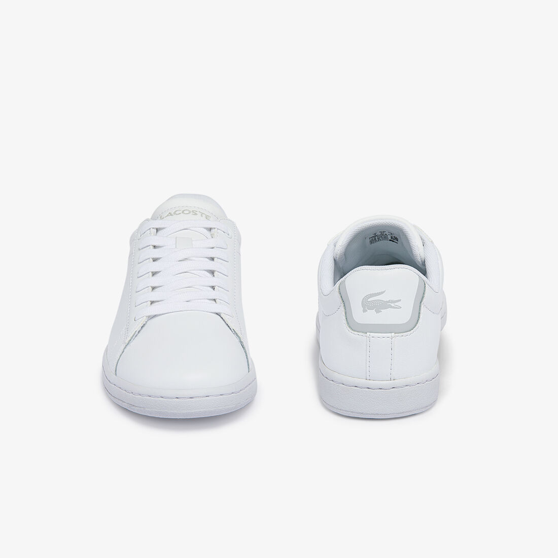 Lacoste Carnaby Evo Bl Leder And Synthetik Sneakers Damen Weiß | CPHY-43526