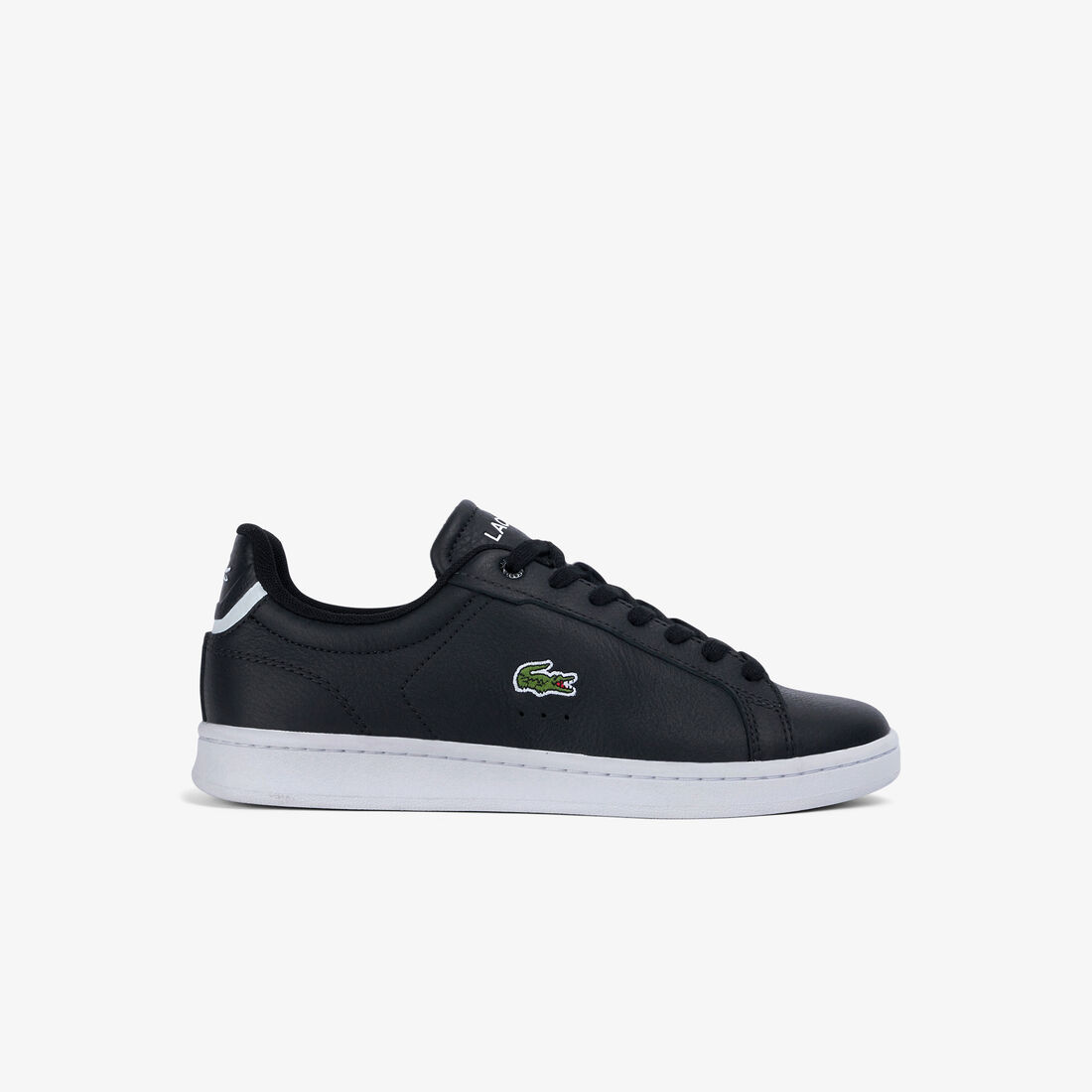 Lacoste Carnaby Pro Leder Sneakers Damen Schwarz Weiß | XOVP-69457