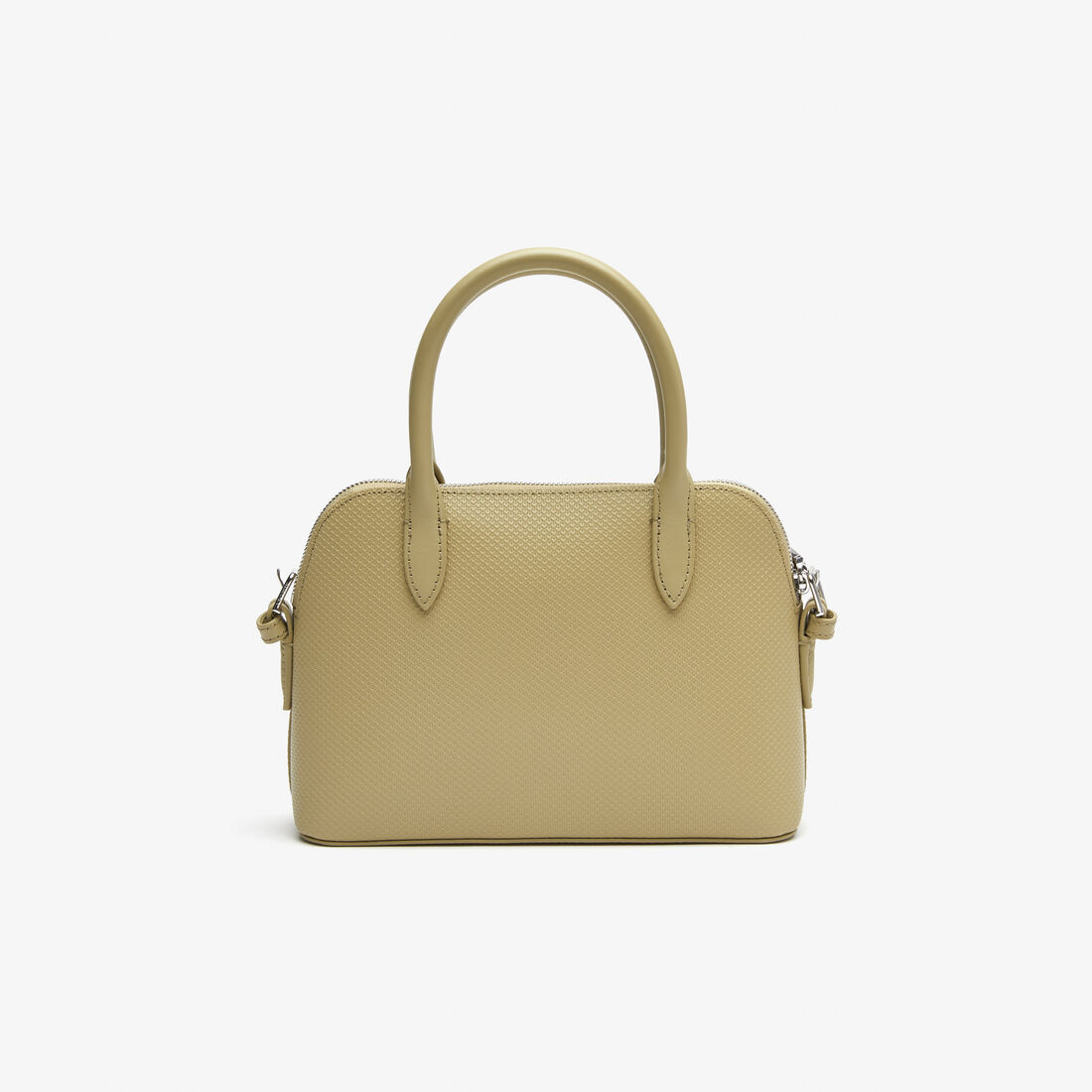 Lacoste Chantaco Piqué Leder Handtasche Damen Beige | SLMW-32914