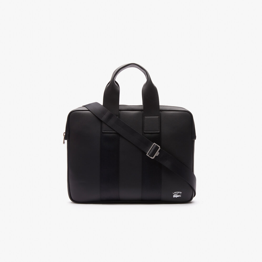 Lacoste Detachable Riemen Handtasche Herren Schwarz | ZVLF-13827