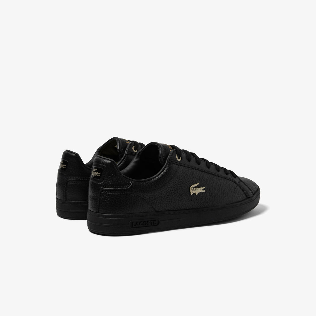 Lacoste Graduate Pro Leder Sneakers Herren Schwarz | GLPJ-87690