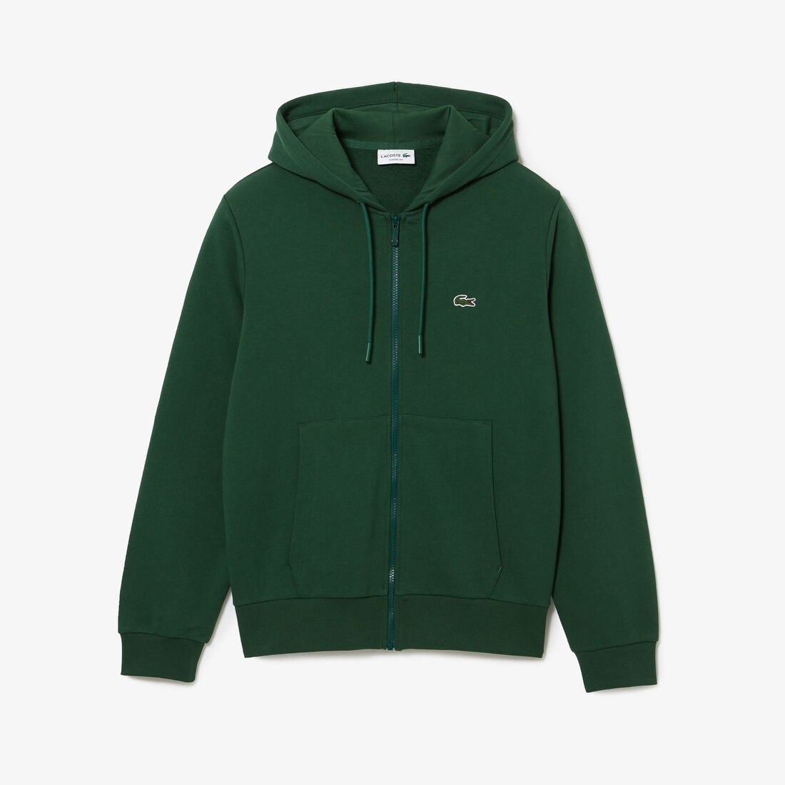 Lacoste Kangaroo Pocket Fleece Sweatshirts Herren Grün | IBFS-89304