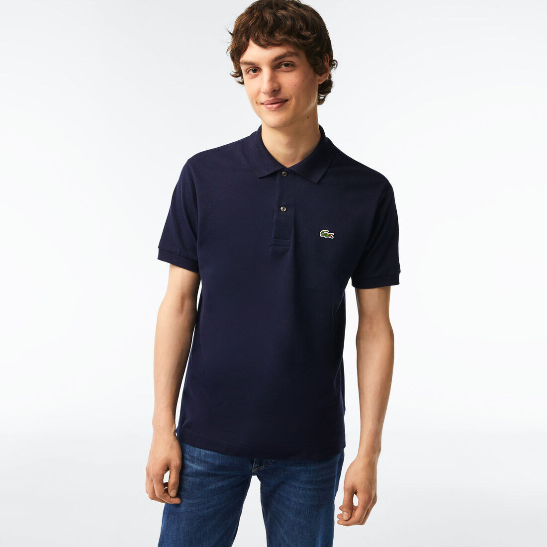 Lacoste Klassische Fit L.12.12 Polo Shirts Herren Navy Blau | OIVC-01742