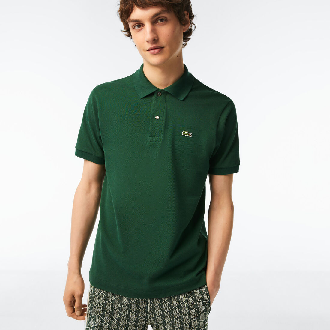 Lacoste Klassische Fit L.12.12 Polo Shirts Herren Grün | ULHR-61349