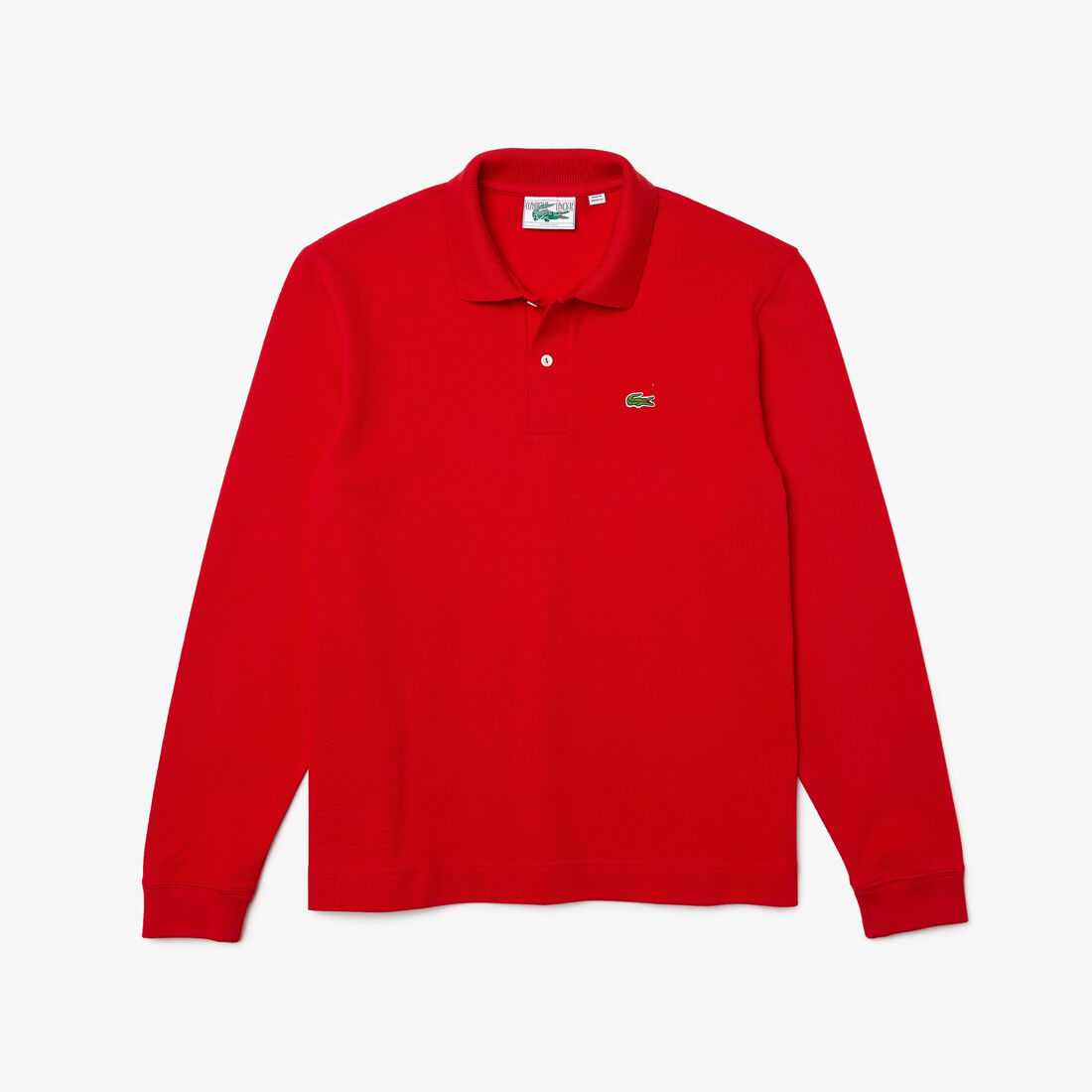 Lacoste Klassische Fit Organic Baumwoll Hemd Herren Rot | RAPG-50769