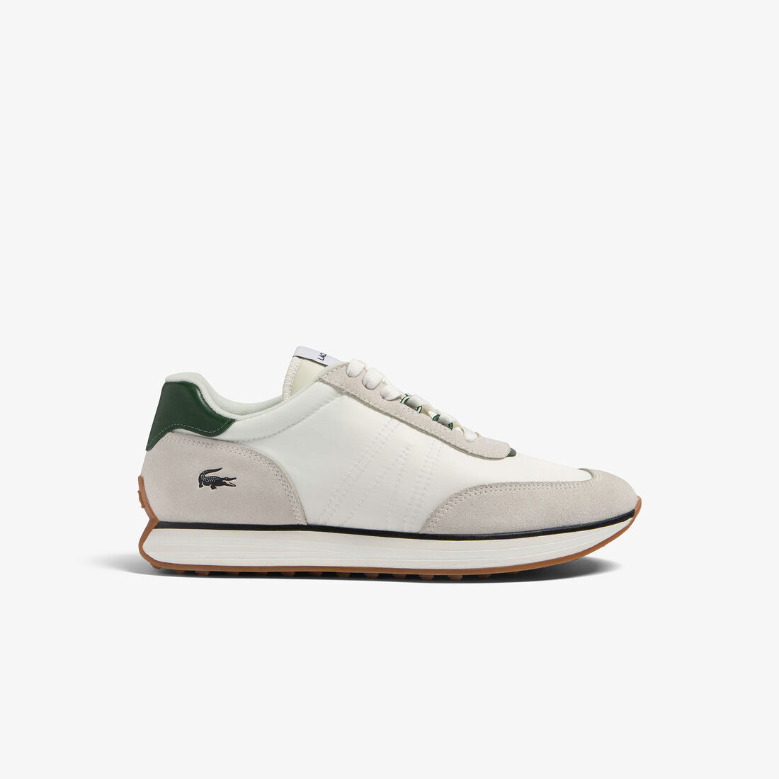 Lacoste L-spin Textil Sneakers Herren Weiß Dunkelgrün | WJZK-25498