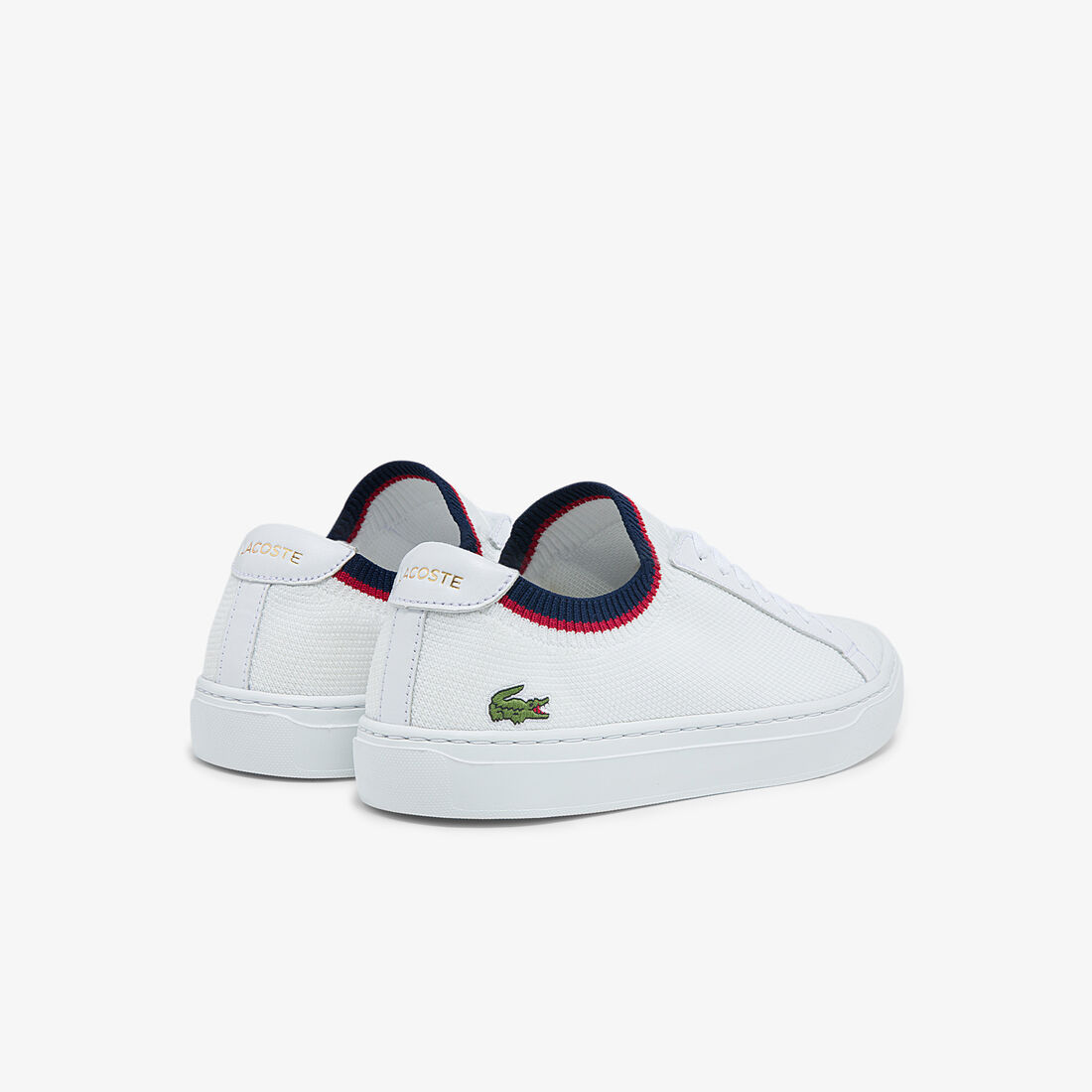 Lacoste La Piquée Textil And Leder Sneakers Herren Weiß | KRFL-74562