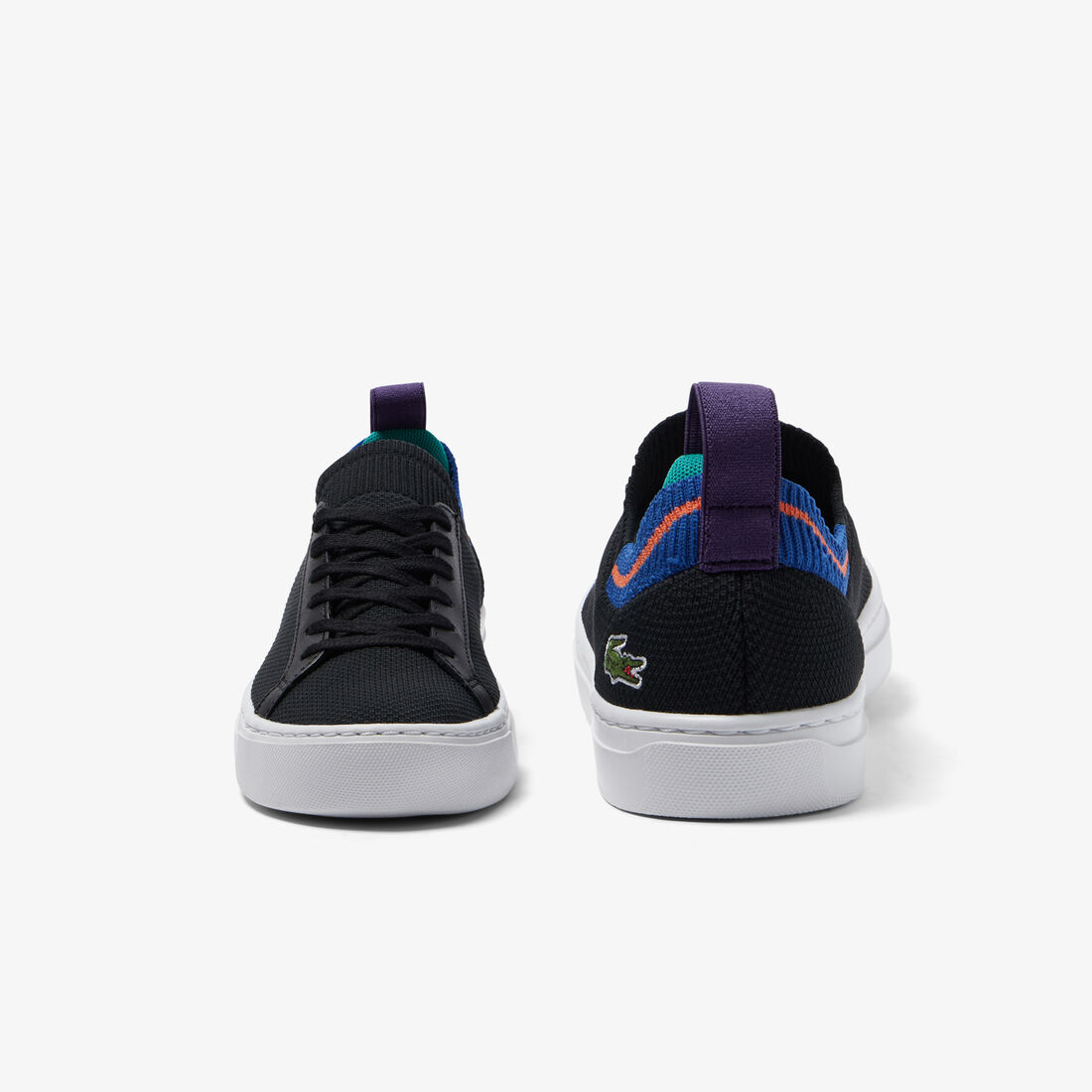 Lacoste La Piquée Textil Sneakers Herren Schwarz Blau | YJFP-34157