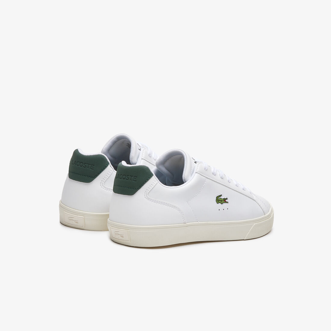 Lacoste Lerond Pro Leder Sneakers Herren Weiß Dunkelgrün | ZUQO-76912