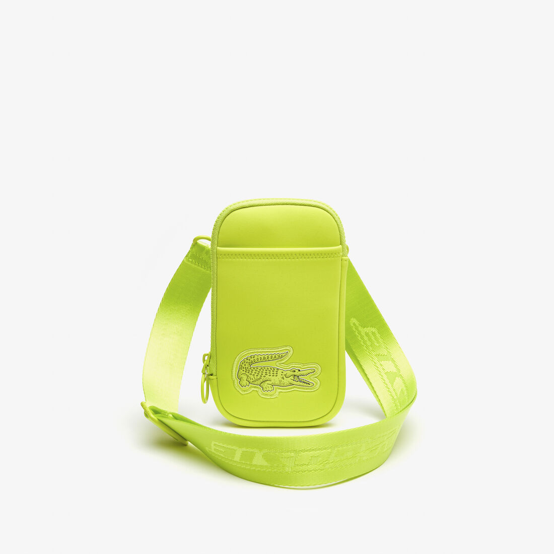 Lacoste Logo Riemen Smartphone Holder Geldbörse Damen Gelb | DLIS-26934