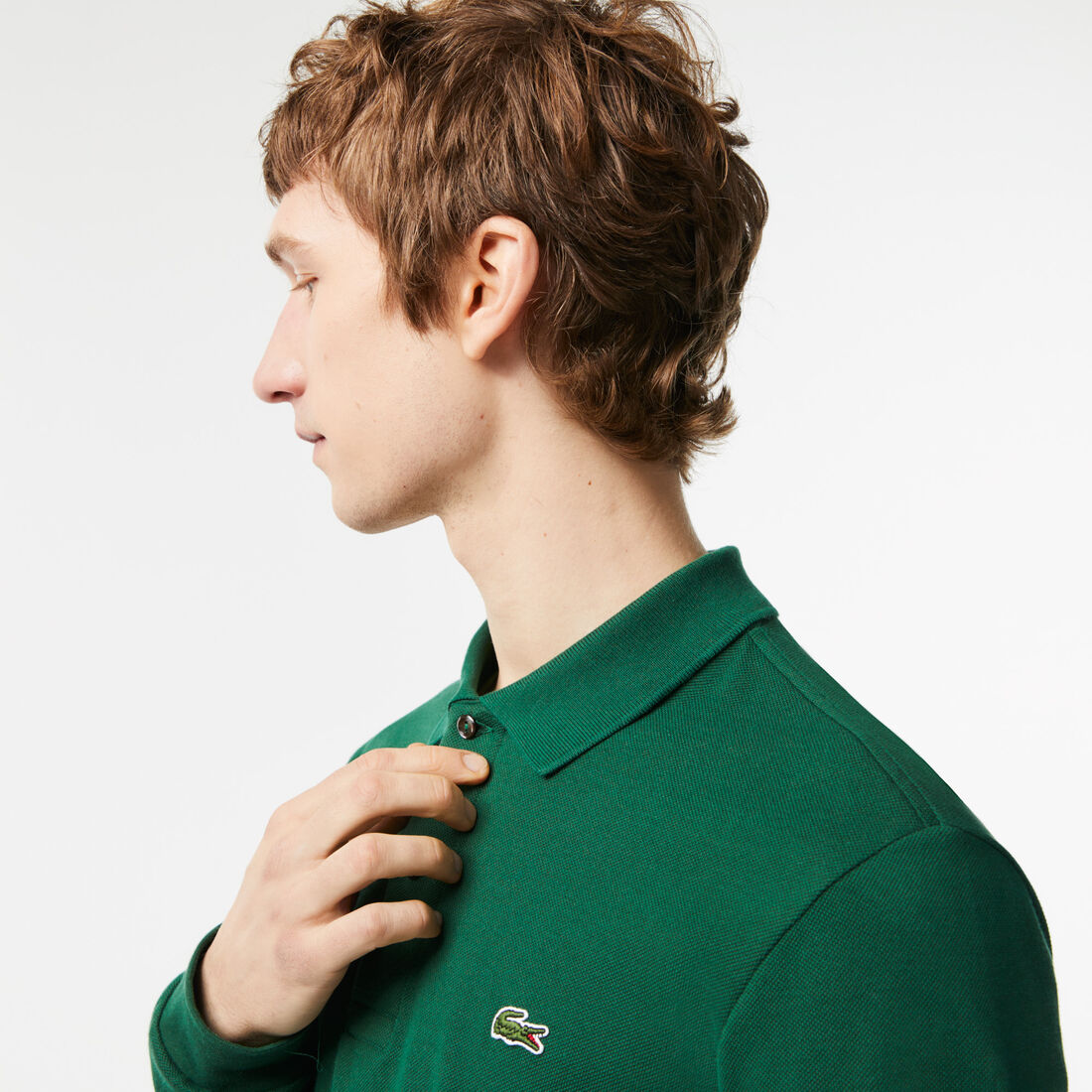 Lacoste Long-sleeve Klassische Fit L.12.12 Hemd Herren Grün | ROWQ-68792