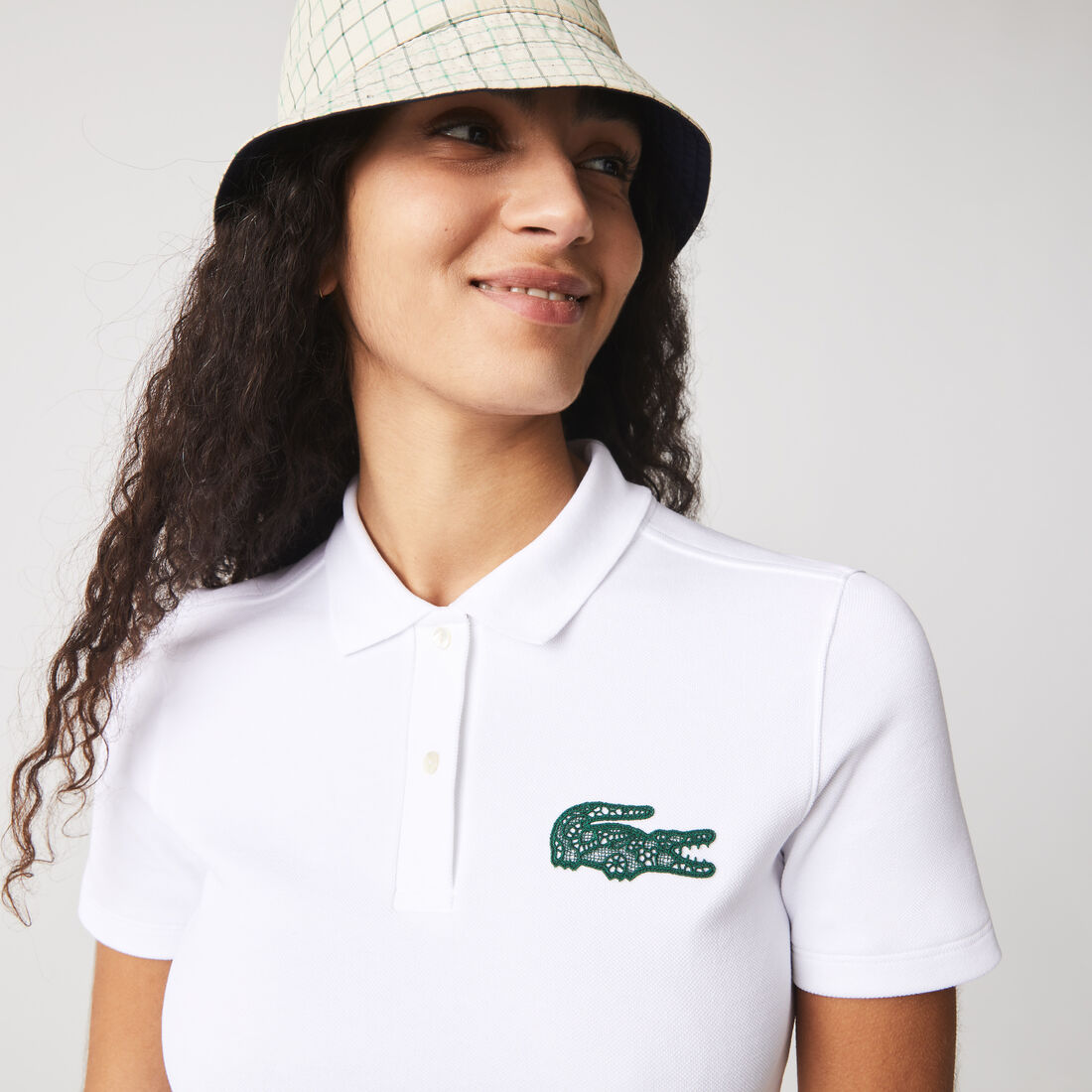 Lacoste Made In France Organic Baumwoll Piqué Kleider Damen Weiß | CRXU-37295