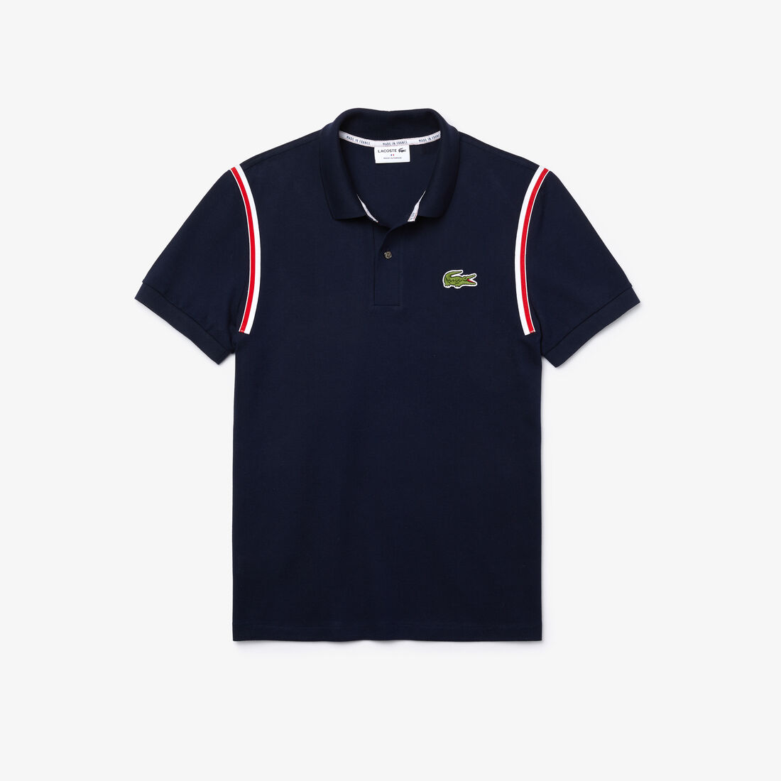 Lacoste Made In France Regular Fit Organic Baumwoll Polo Shirts Herren Navy | BCST-14769