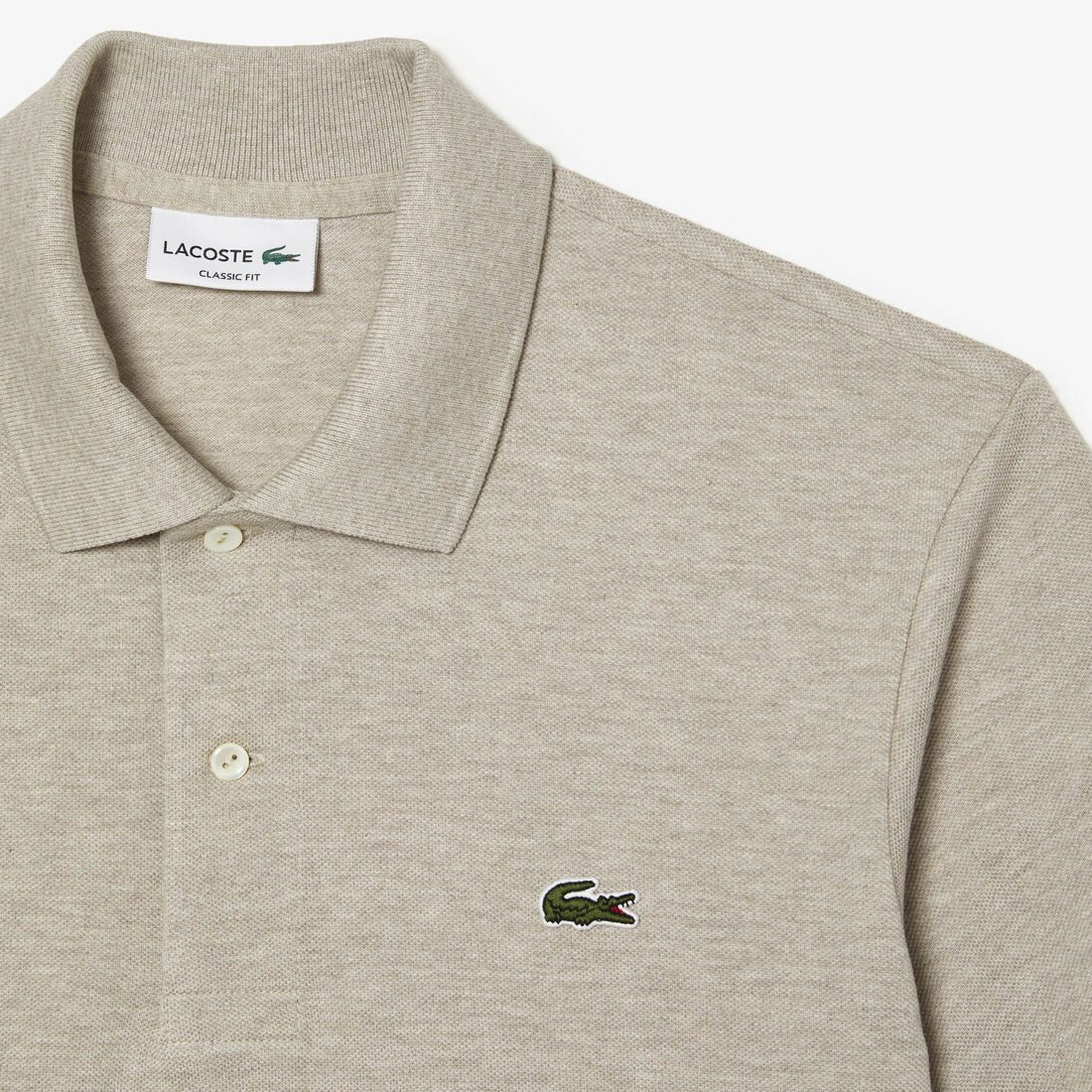 Lacoste Marl Klassische Fit L.12.12 Polo Shirts Herren Beige | BECT-94761