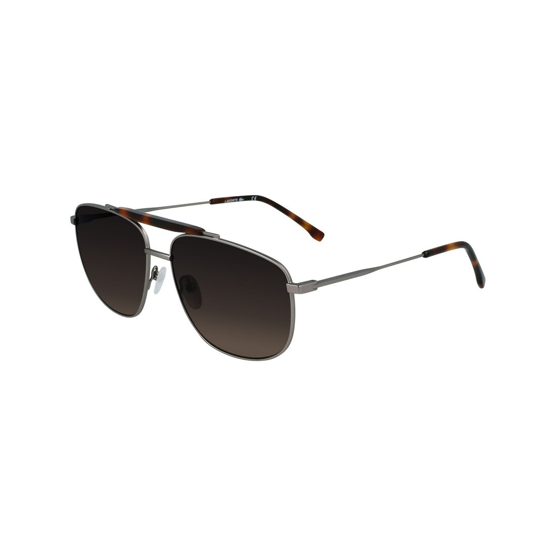 Lacoste Metal Sonnenbrille Herren Grau | QMYB-17964