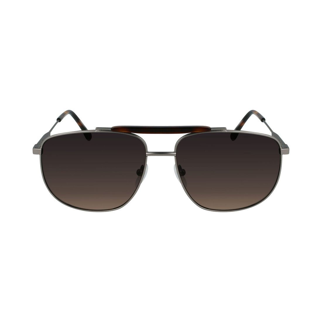 Lacoste Metal Sonnenbrille Herren Grau | QMYB-17964