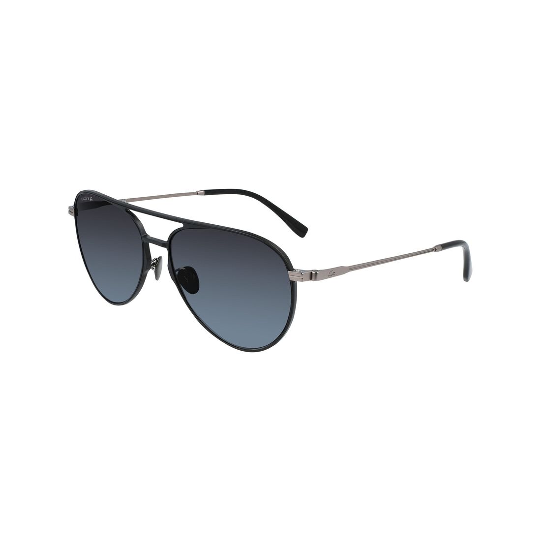 Lacoste Metal Sonnenbrille Herren Schwarz | LYXV-26307