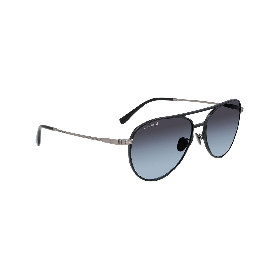 Lacoste Metal Sonnenbrille Herren Schwarz | LYXV-26307