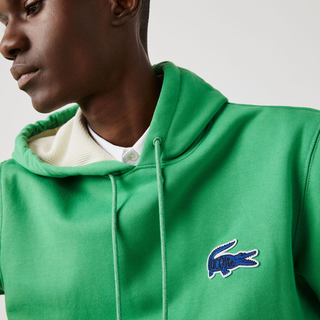 Lacoste Mit Kapuze Badge Sweatshirts Herren Grün | LESF-18536