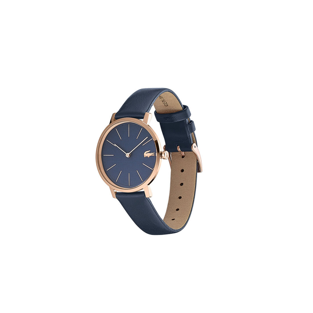 Lacoste Moon Womens Blue Dial Watch Uhren Damen Blau | QDKS-90341