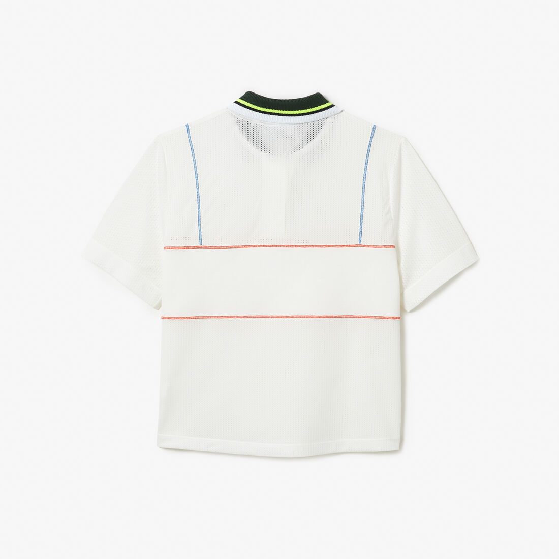 Lacoste Organic Baumwoll French Made Loose Cut Polo Shirts Damen Weiß | ALOS-62014