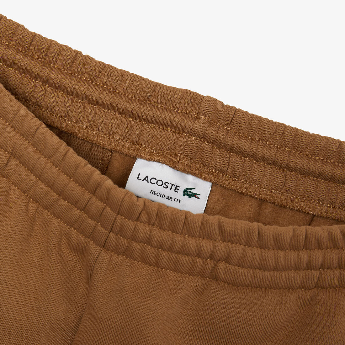 Lacoste Organic Brushed Baumwoll Fleece Kurze Hose Herren Braun | JWBC-17462