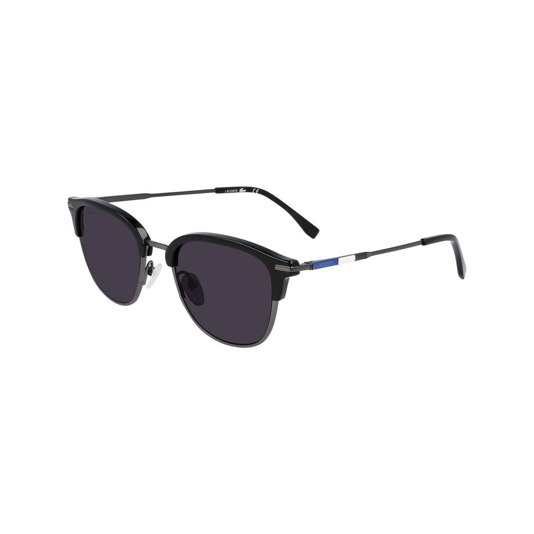 Lacoste Oval Metal Novak Djokovic Kollektion Sonnenbrille Herren Dunkelgrau | IESF-18354