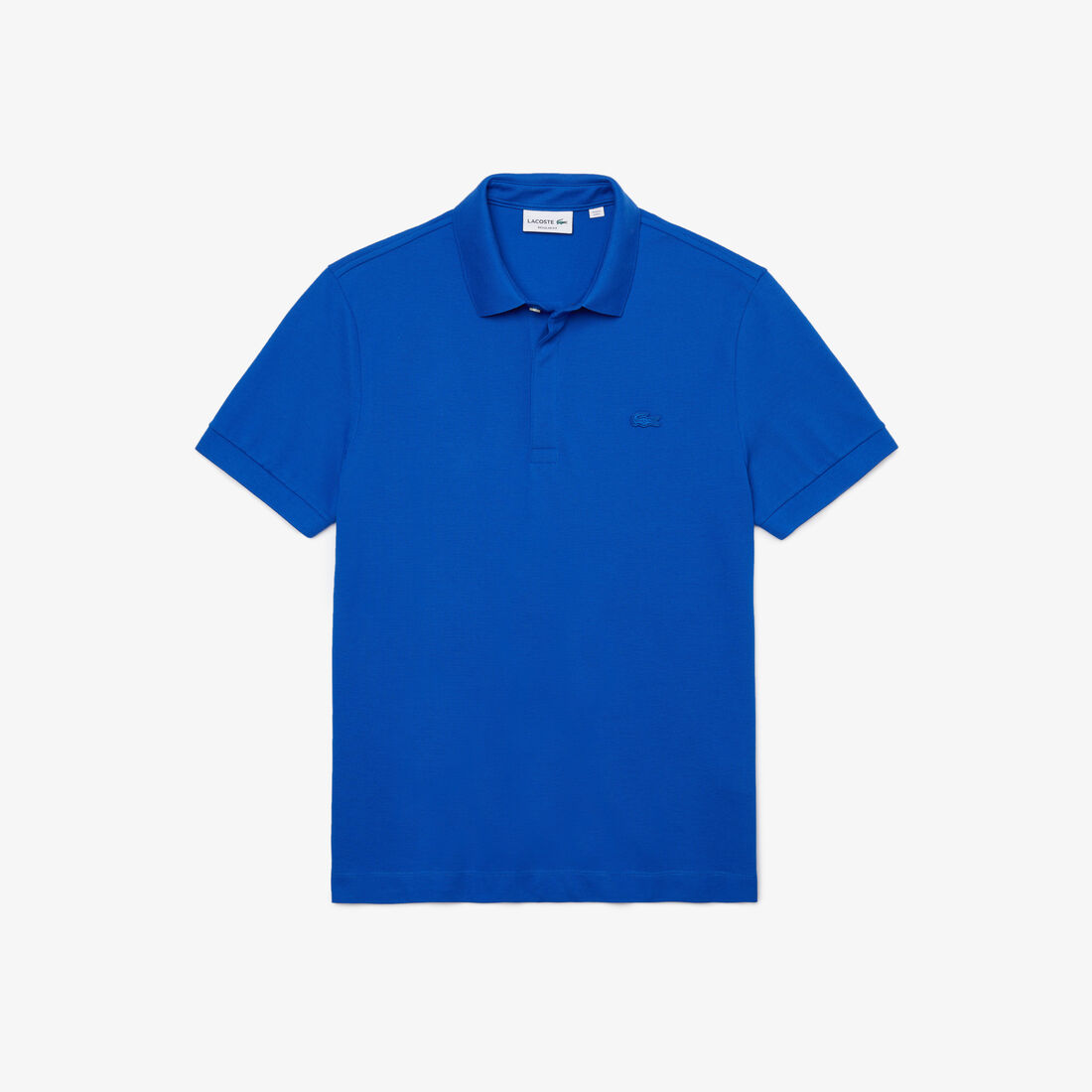 Lacoste Paris Regular Fit Stretch Baumwoll Piqué Polo Shirts Herren Blau | JGAS-68914