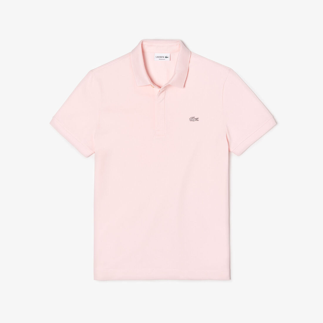 Lacoste Paris Regular Fit Stretch Baumwoll Piqué Polo Shirts Herren Rosa | YFNU-37096