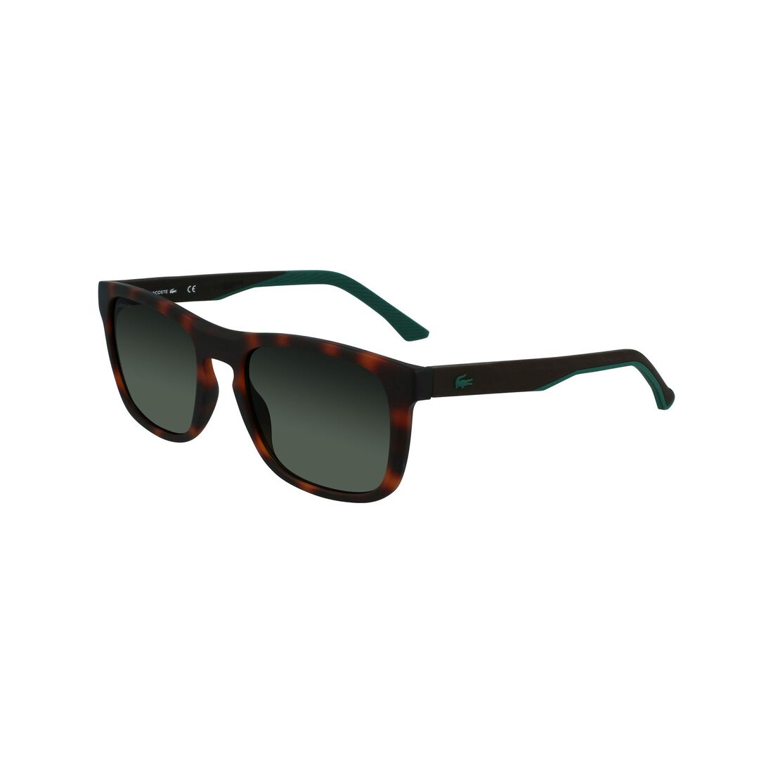 Lacoste Rectangle Sport Line Sonnenbrille Herren Grün | OESP-90671