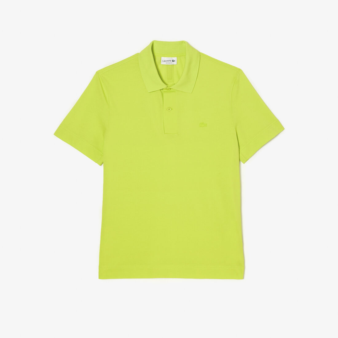 Lacoste Regular Fit Atmungsaktiv Baumwoll Piqué Polo Shirts Herren Gelb | GSQT-15297