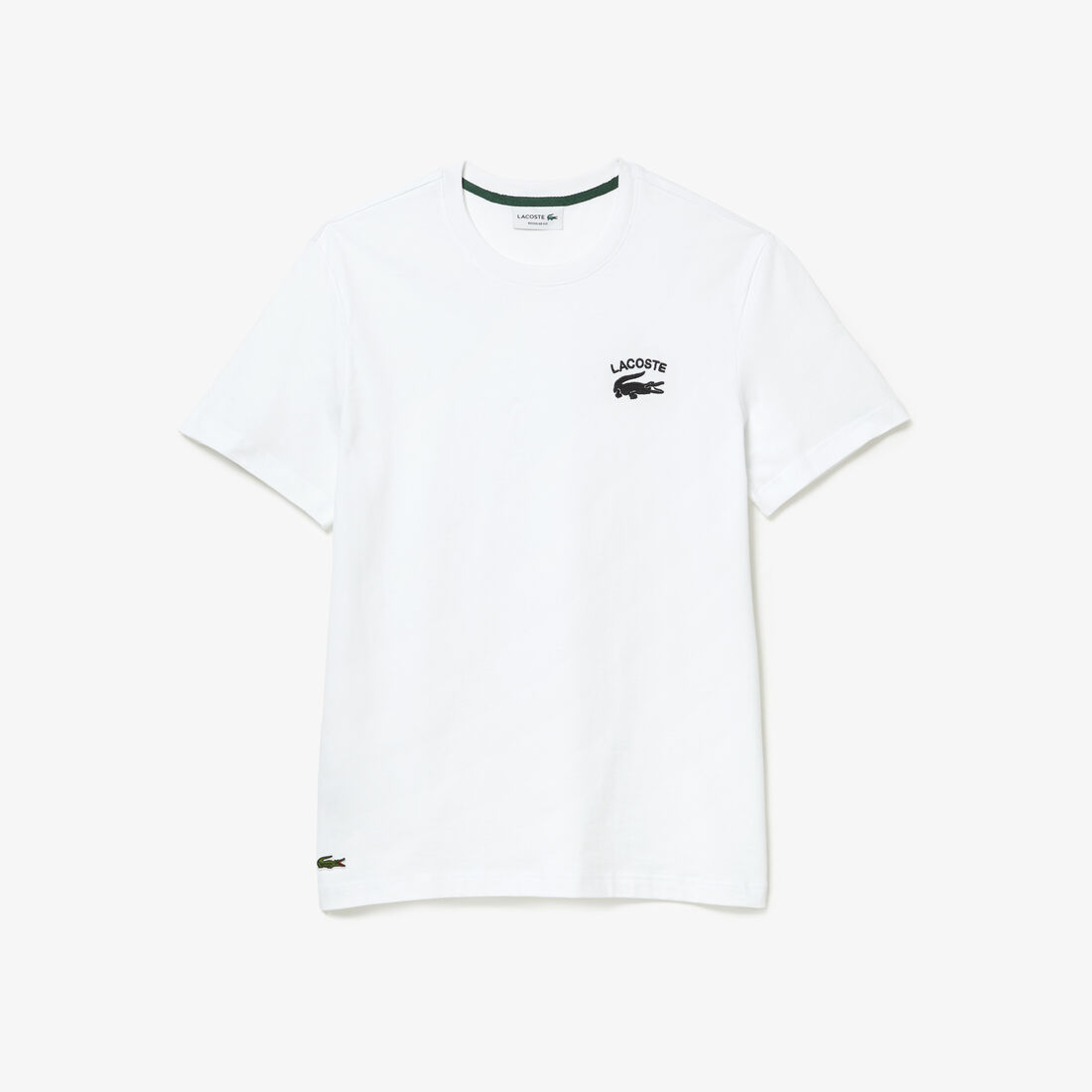 Lacoste Regular Fit Baumwoll Jersey T-shirts Herren Weiß | XASF-53291