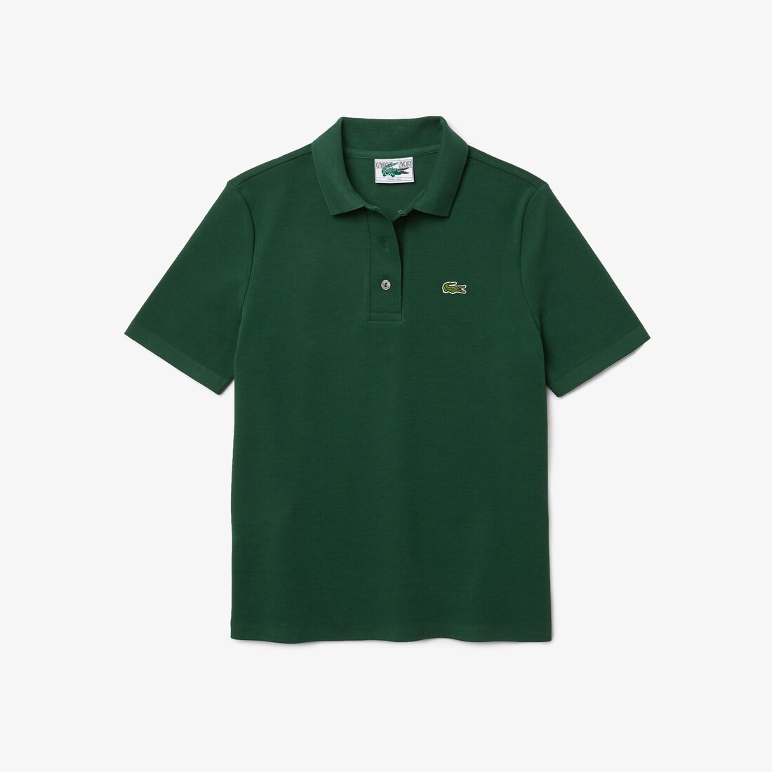 Lacoste Regular Fit Gestreift Organic Baumwoll Polo Shirts Damen Grün | GFLI-67851