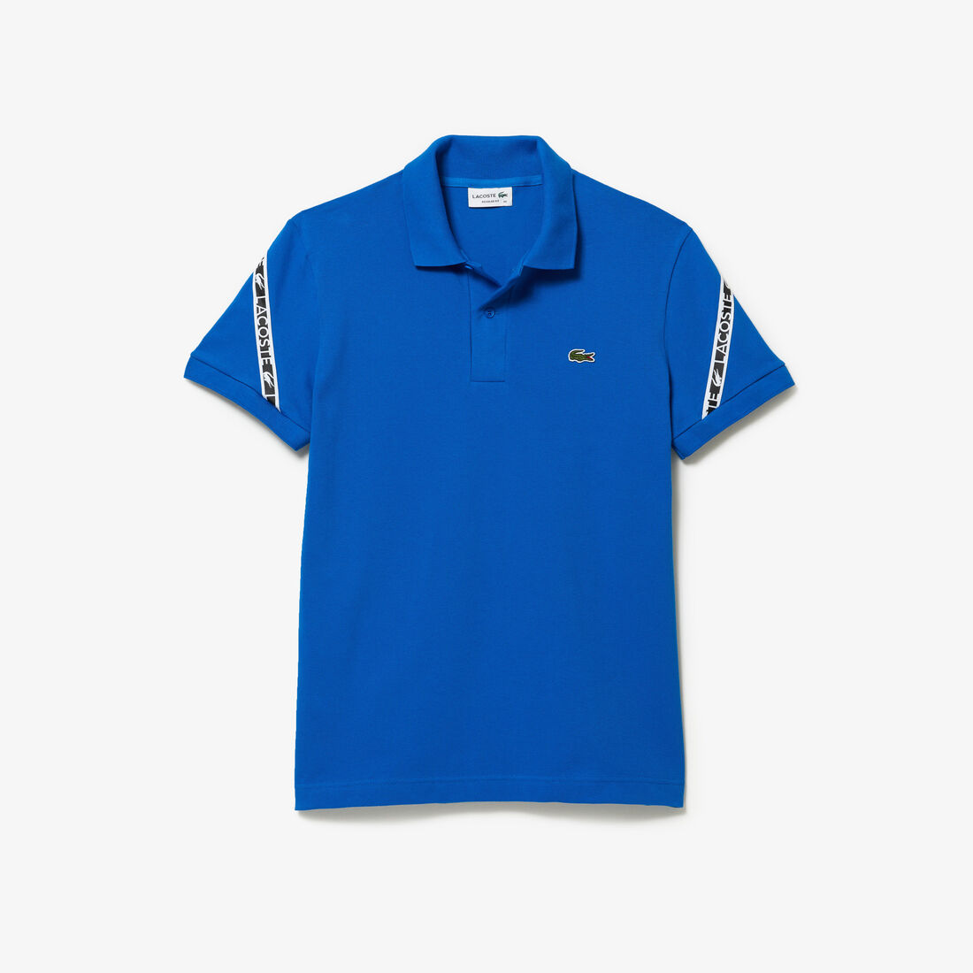 Lacoste Regular Fit Stretch Mini Piqué Polo Shirts Herren Blau | EIUB-87416