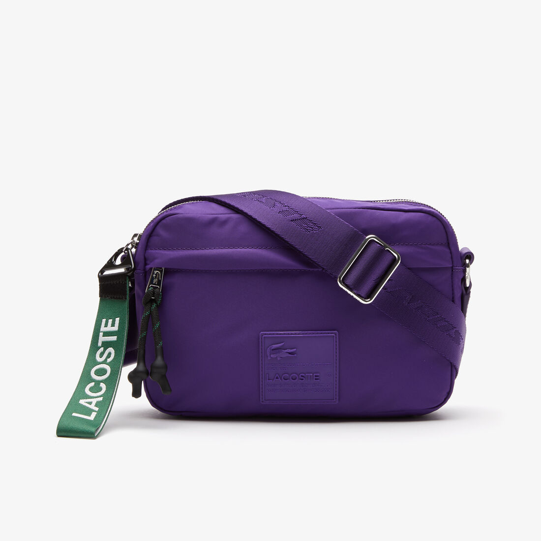 Lacoste Signature Patch crossbody taschen Damen Lila | OLYX-29536