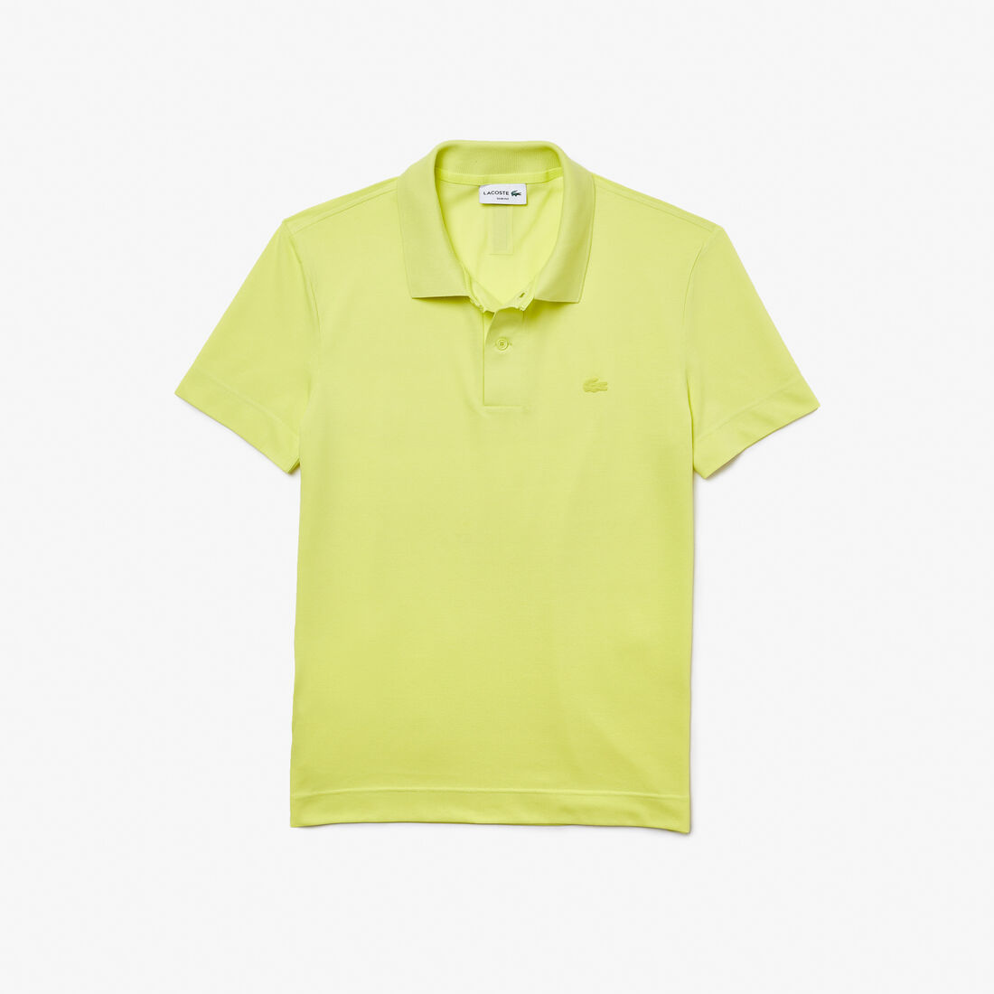 Lacoste Slim Fit Organic Stretch Baumwoll Piqué Polo Shirts Herren Grün | SYRK-13920