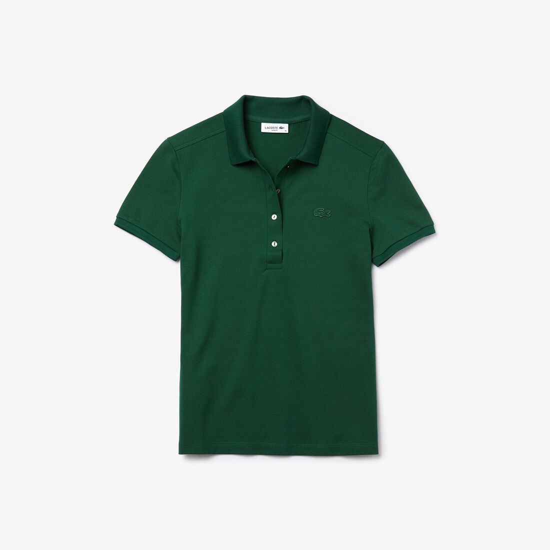 Lacoste Slim Fit Stretch Baumwoll Piqué Polo Shirts Damen Grün | RMLQ-25069