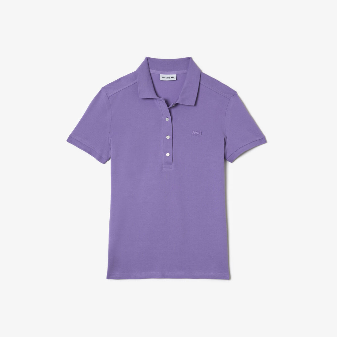 Lacoste Slim Fit Stretch Baumwoll Piqué Polo Shirts Damen Lila | ULHA-34750