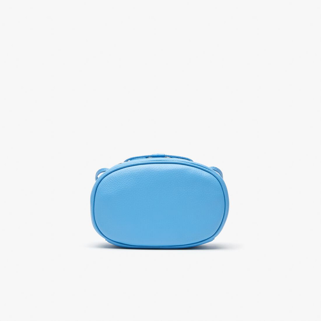 Lacoste Small Oval Grained Leder crossbody taschen Damen Blau | JUSW-62085