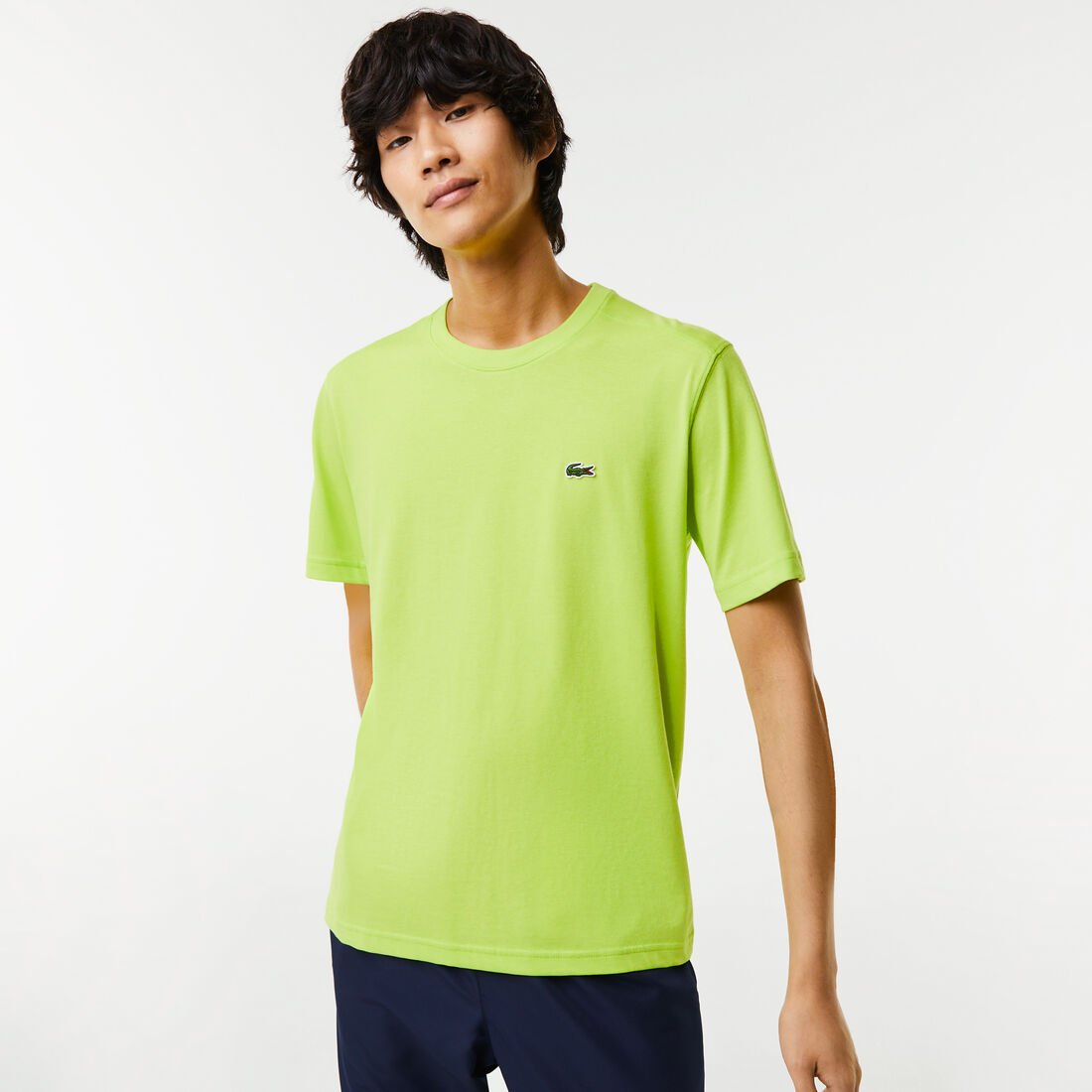 Lacoste Sport Atmungsaktiv T-shirts Herren Gelb | TVHZ-79586