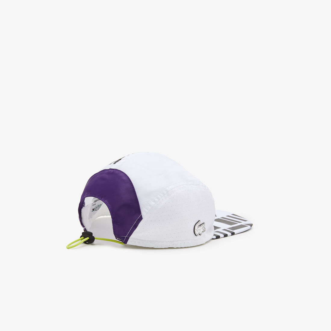 Lacoste Sport Foldable Visor Hüte Herren Weiß Lila Schwarz | WXAS-31274