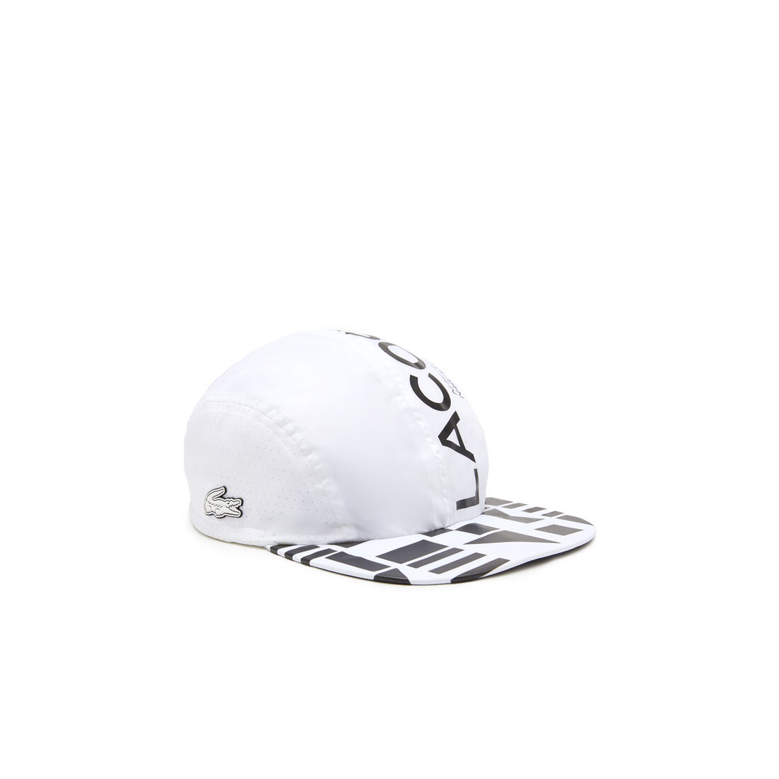 Lacoste Sport Foldable Visor Hüte Herren Weiß Lila Schwarz | WXAS-31274