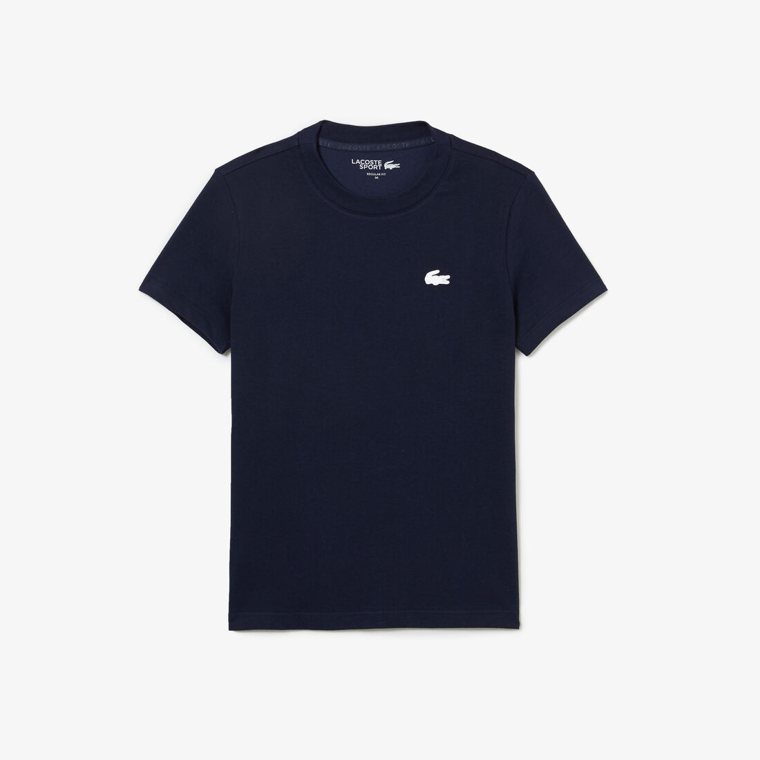 Lacoste Sport Organic Baumwoll Jersey T-shirts Damen Navy Blau | GEQO-49587