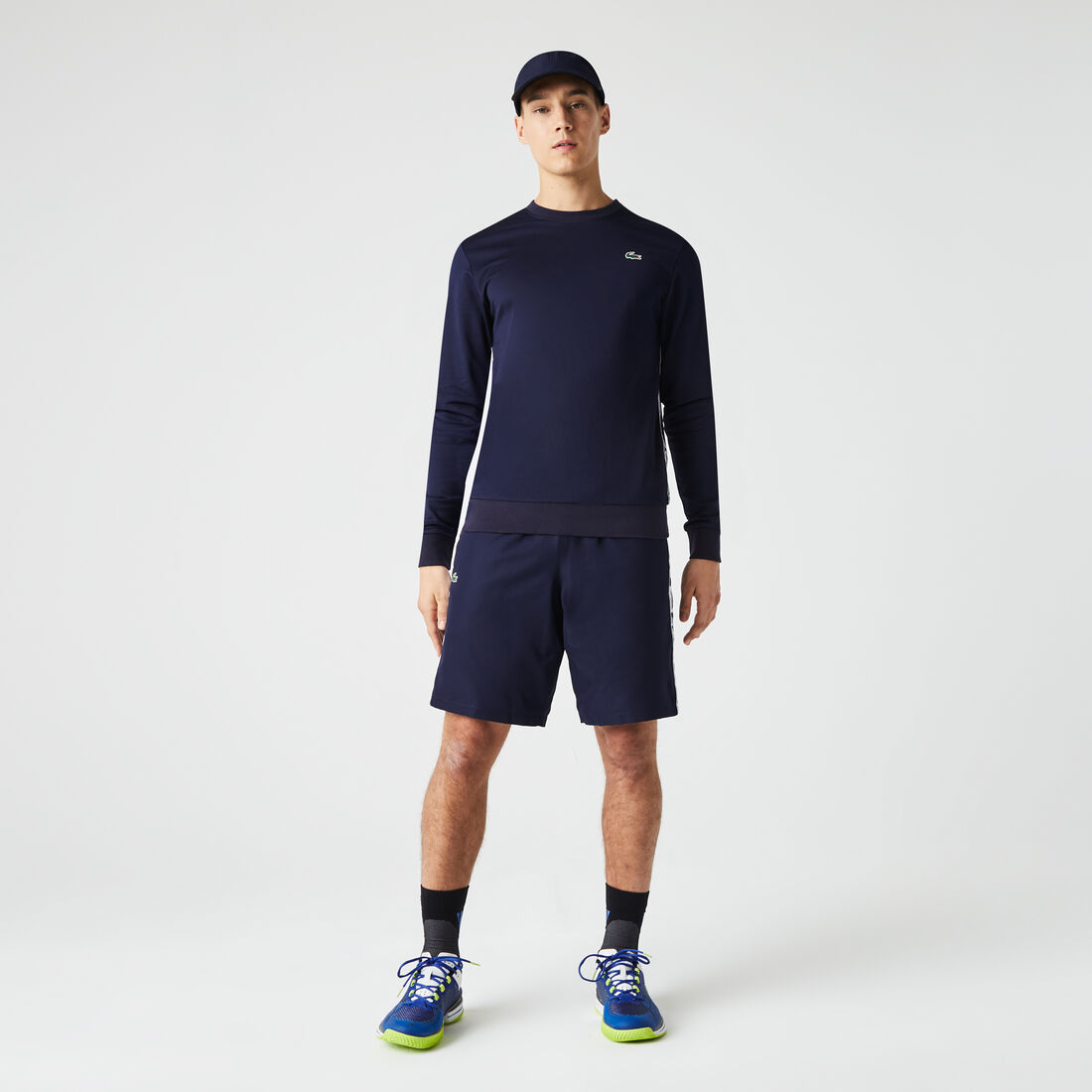 Lacoste Sport Taffeta Tennis Kurze Hose Herren Navy Blau | YNKS-03198