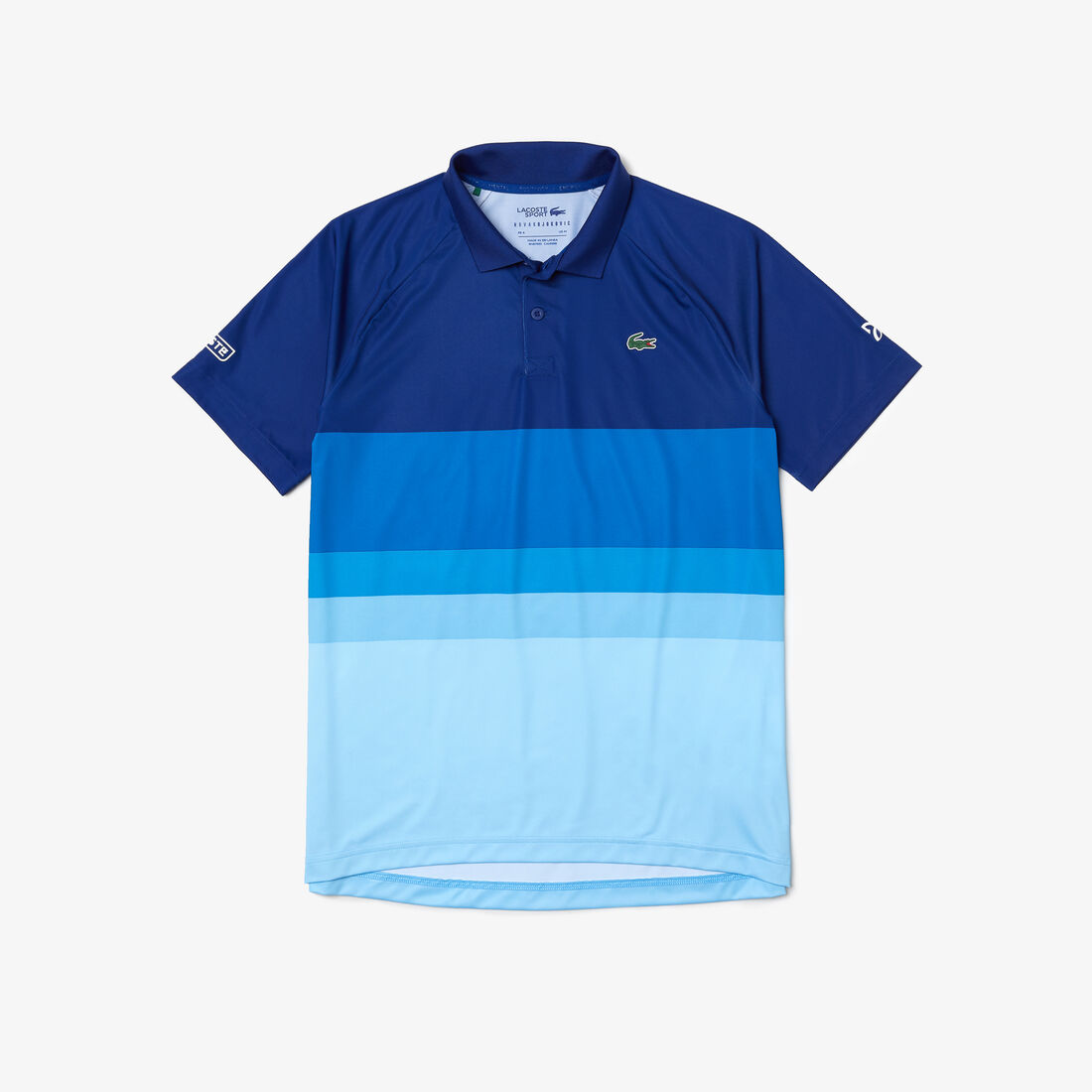 Lacoste Sport X Novak Djokovic Atmungsaktiv Stretch Regular Fit Polo Shirts Herren Blau | IDQF-15306