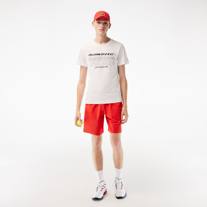 Lacoste Sport X Novak Djokovic Microfiber Hüte Herren Rot | GMAX-04837