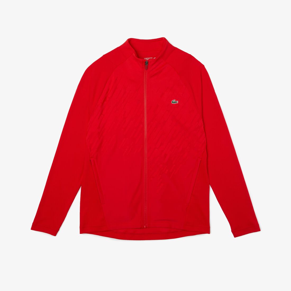 Lacoste Sport X Novak Djokovic Technical Zip Jacke Herren Rot | ESBN-92578