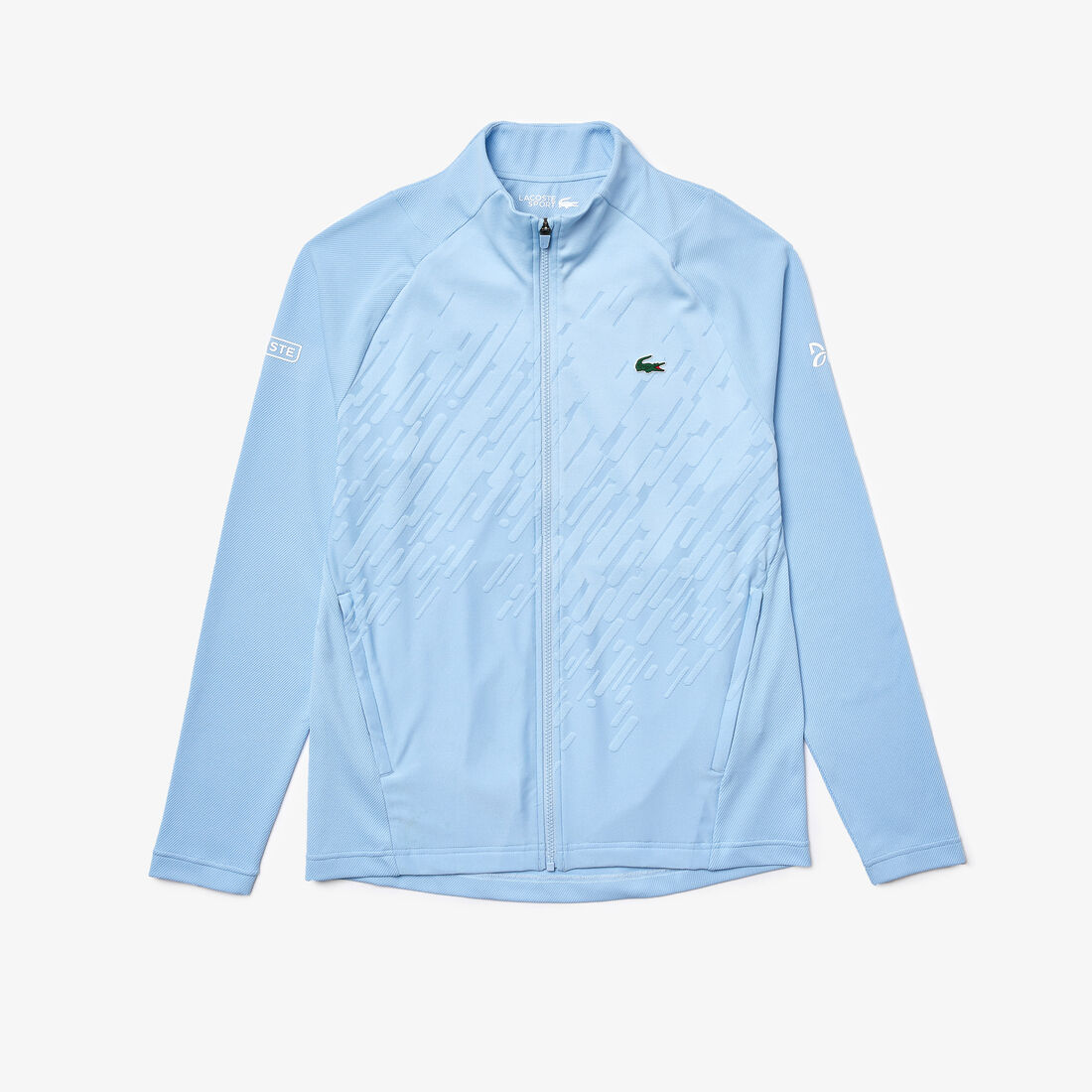 Lacoste Sport X Novak Djokovic Technical Zip Jacke Herren Blau | HXYS-04165